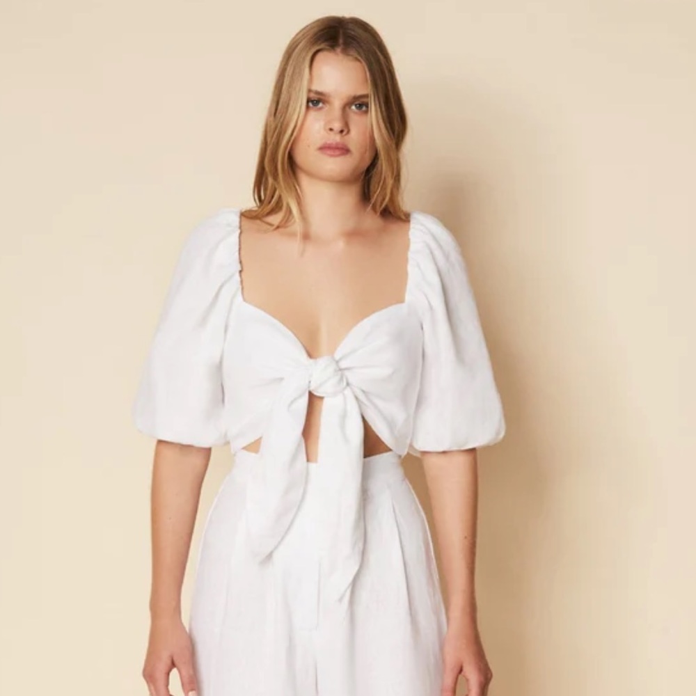 Faithfull the brand | Idrissy Top Plain White